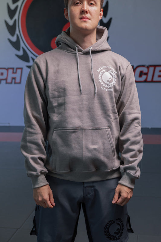 Grey Pullover Hoodie