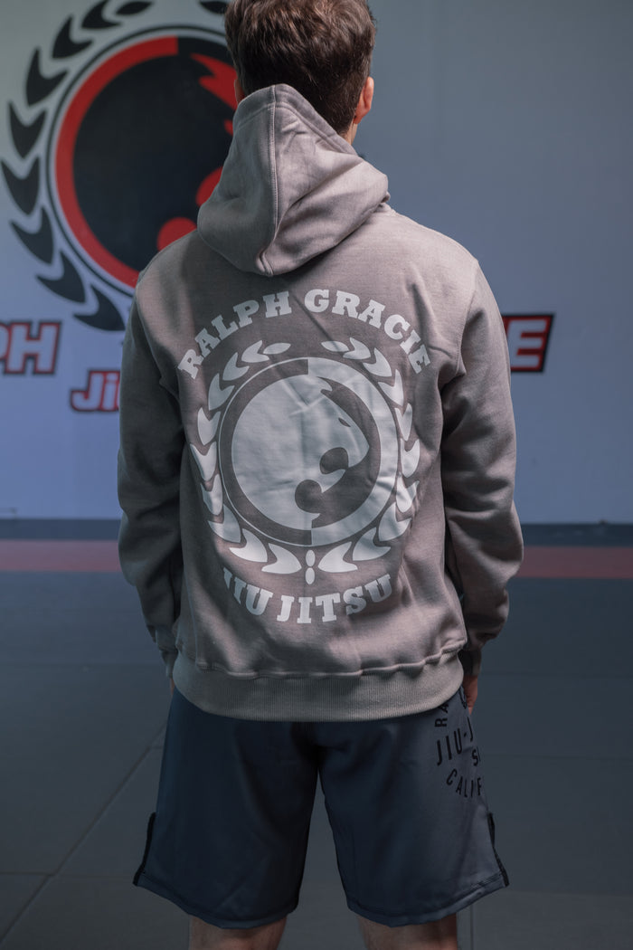Grey Pullover Hoodie