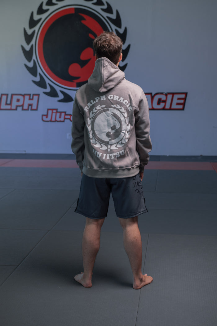 Grey Pullover Hoodie