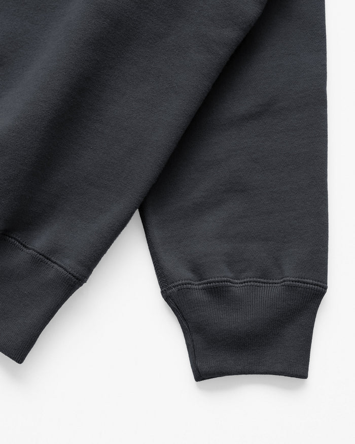 Made in Canada Half Zip Fleece Sweatshirt Coal - Unisex - Province of Canada