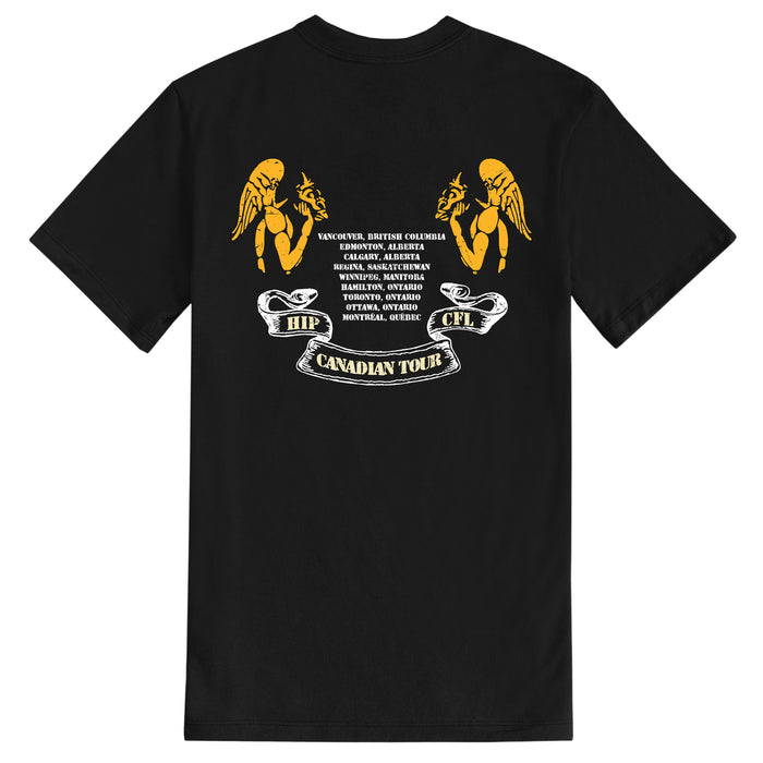 Made in Canada Hamilton Tiger-Cats CFL x The Tragically Hip Tee - Unisex - Province of Canada