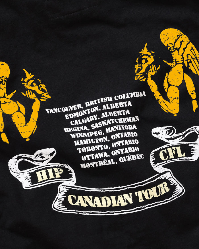 Made in Canada Hamilton Tiger-Cats CFL x The Tragically Hip Tee - Unisex - Province of Canada