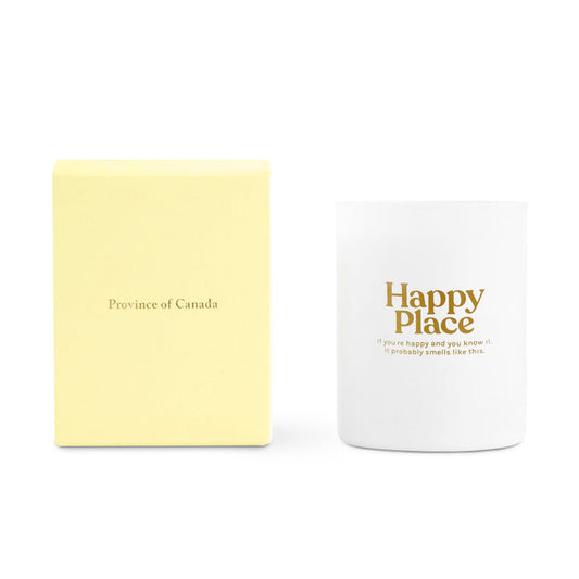 Made in Canada Happy Place Candle - Province of Canada