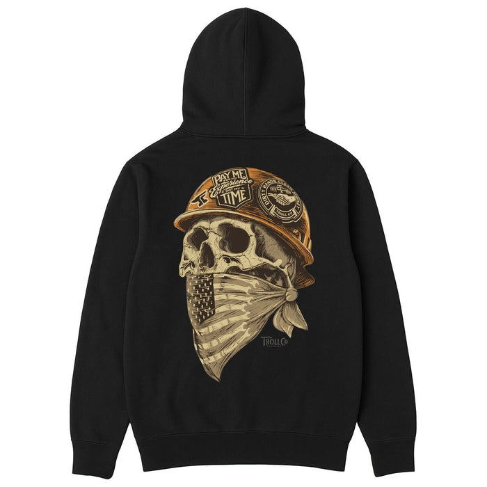 Troll Co. Headstrong hooded sweatshirt in black, additional product image