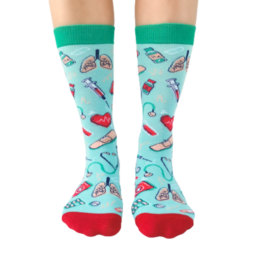 Heath Care Women's Crew Socks Gift Idea