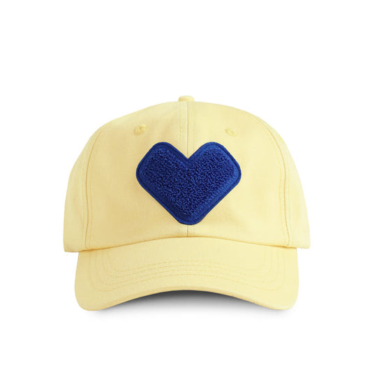Made in Canada 100% Cotton Heart Baseball Hat Butter - Province of Canada