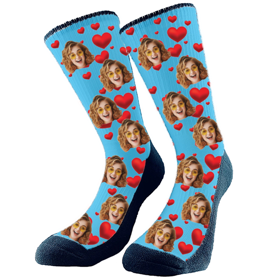 Get custom socks with your very own fur babies face on them! They make the perfect gift Excellent for any holiday, birthday, or anniversary! Every pair is made to order in Alberta, Canada.
