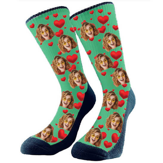 Get custom socks with your very own fur babies face on them! They make the perfect gift Excellent for any holiday, birthday, or anniversary! Every pair is made to order in Alberta, Canada.
