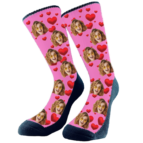 Get custom socks with your very own fur babies face on them! They make the perfect gift Excellent for any holiday, birthday, or anniversary! Every pair is made to order in Alberta, Canada.