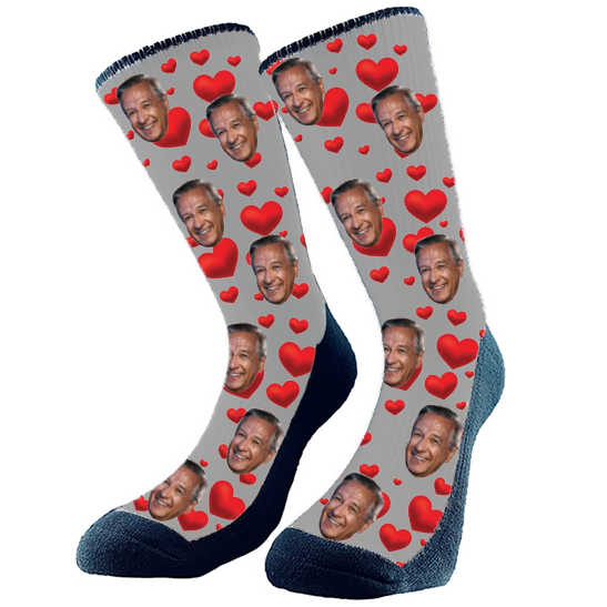 Get custom socks with your very own fur babies face on them! They make the perfect gift Excellent for any holiday, birthday, or anniversary! Every pair is made to order in Alberta, Canada.