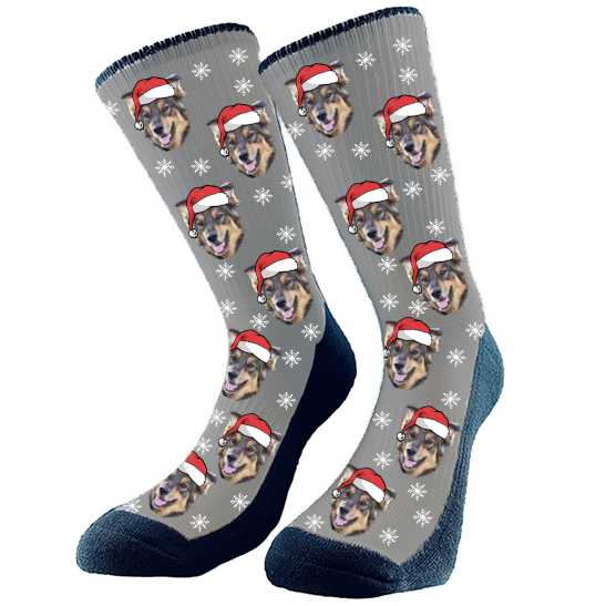 Holiday - Santa's Hat and Snowflakes
