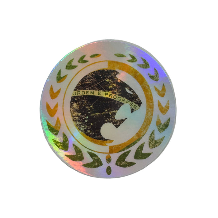 Holographic Brazil Sticker