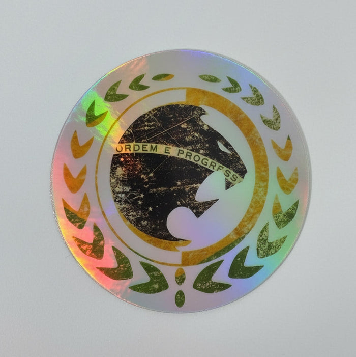Holographic Brazil Sticker