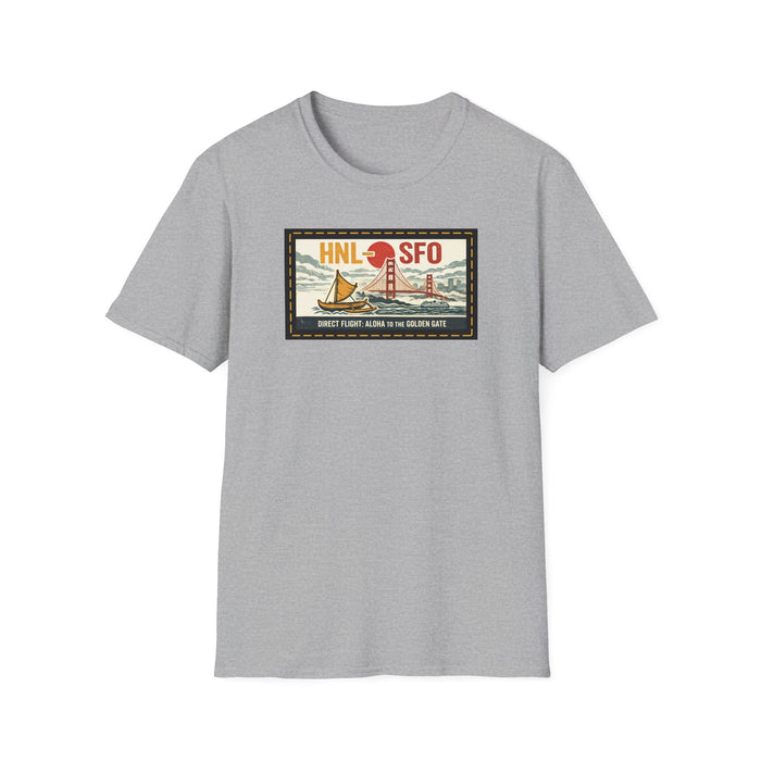 Honolulu to San Francisco T-Shirt