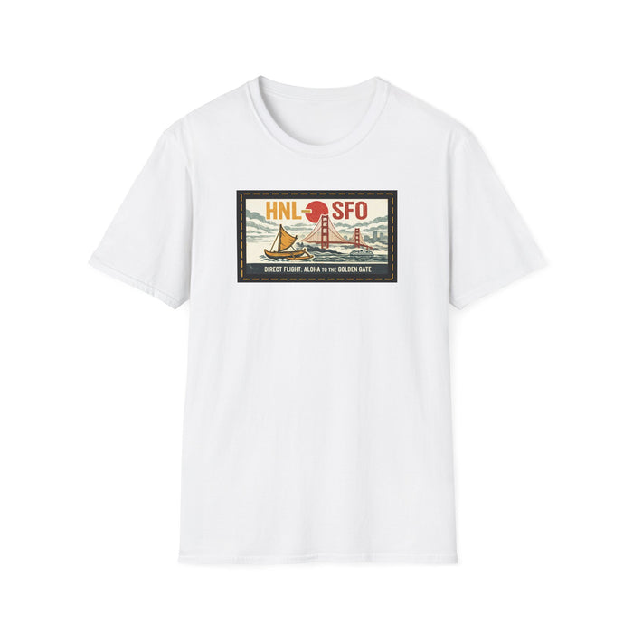 Honolulu to San Francisco T-Shirt