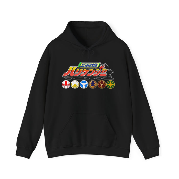 Hurricanenger Hoodie Super Sentai T Shirt Custom Graphic Art Cosplay Shirts Rangers Retro Vintage 90s