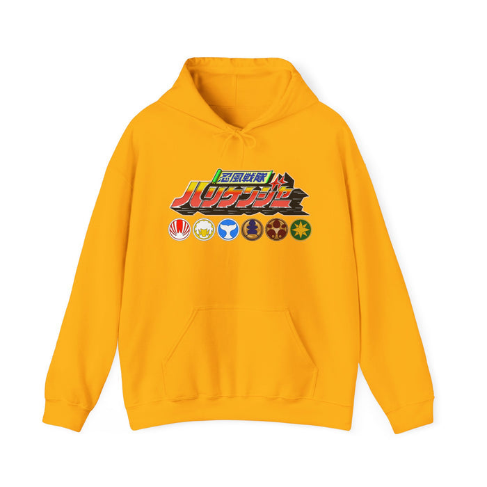 Hurricanenger Hoodie Super Sentai T Shirt Custom Graphic Art Cosplay Shirts Rangers Retro Vintage 90s