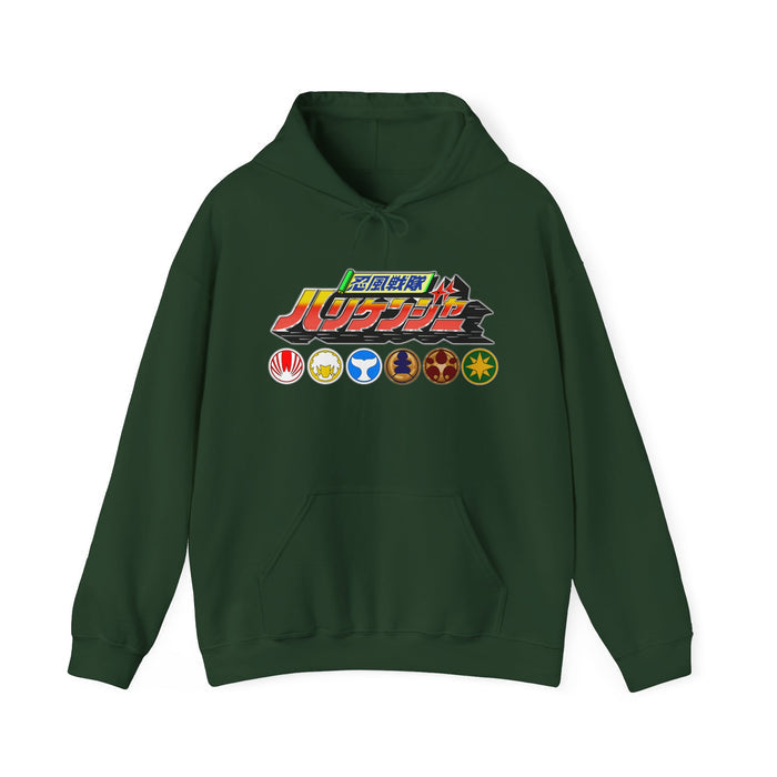 Hurricanenger Hoodie Super Sentai T Shirt Custom Graphic Art Cosplay Shirts Rangers Retro Vintage 90s