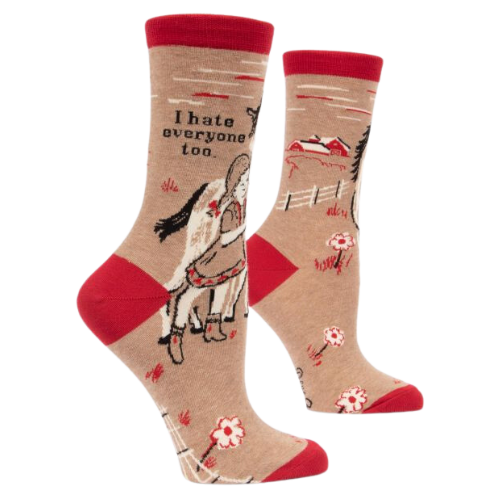 I Hate Everyone Too - The Sock Bar Novelty Socks