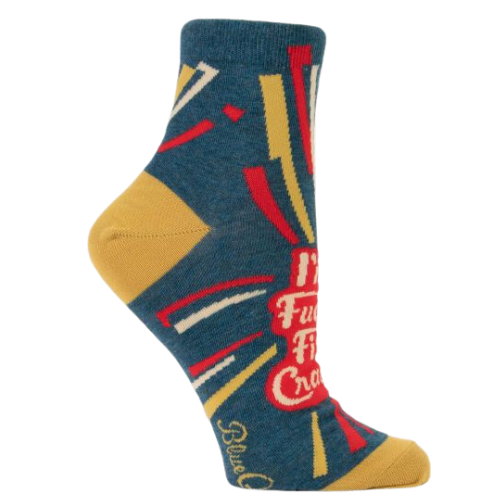 I'm a Fuckin Fire Cracker Women Ankle Socks