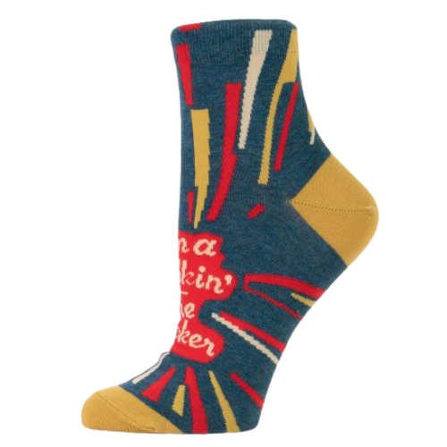 I'm a Fuckin Fire Cracker Women Ankle Socks