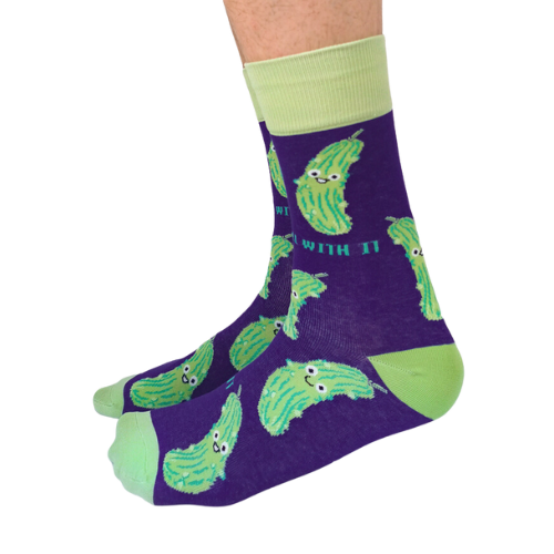 In a Pickle Socks (For Him) - Sock Bar