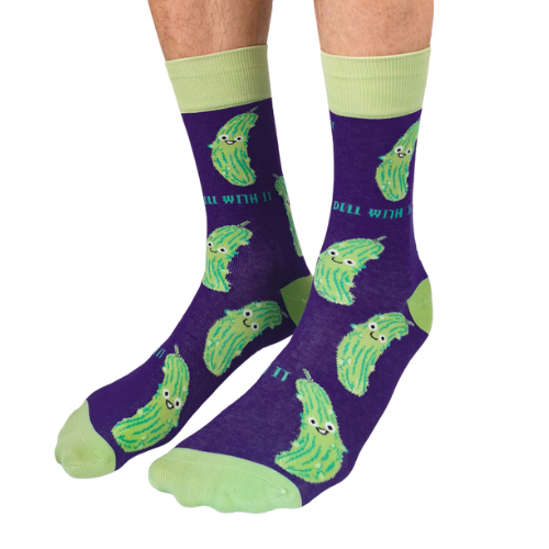 In a Pickle Socks (For Him) - Sock Bar