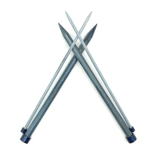 Indigo 10" Straight Needles