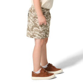 Carhartt infant and toddler Rugged Flex ripstop camo short in brown camo, additional product view