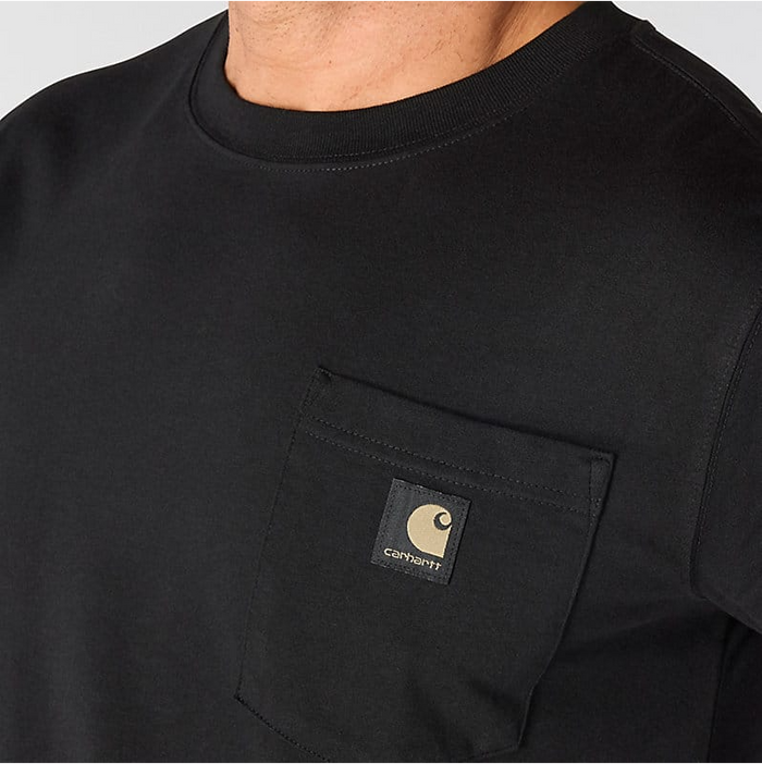 Irvine Relaxed Block Camo T-shirt-Black