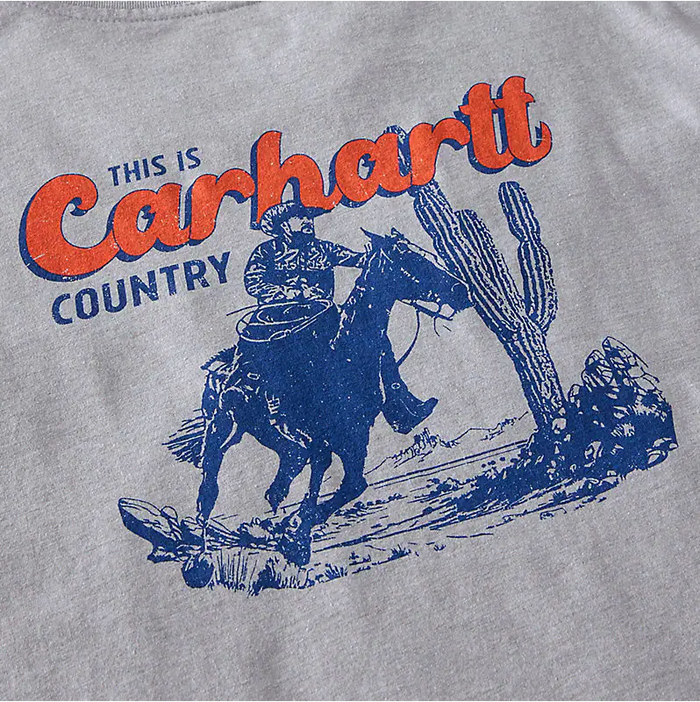 Irvine Relaxed Horse T-shirt - Heather Gray