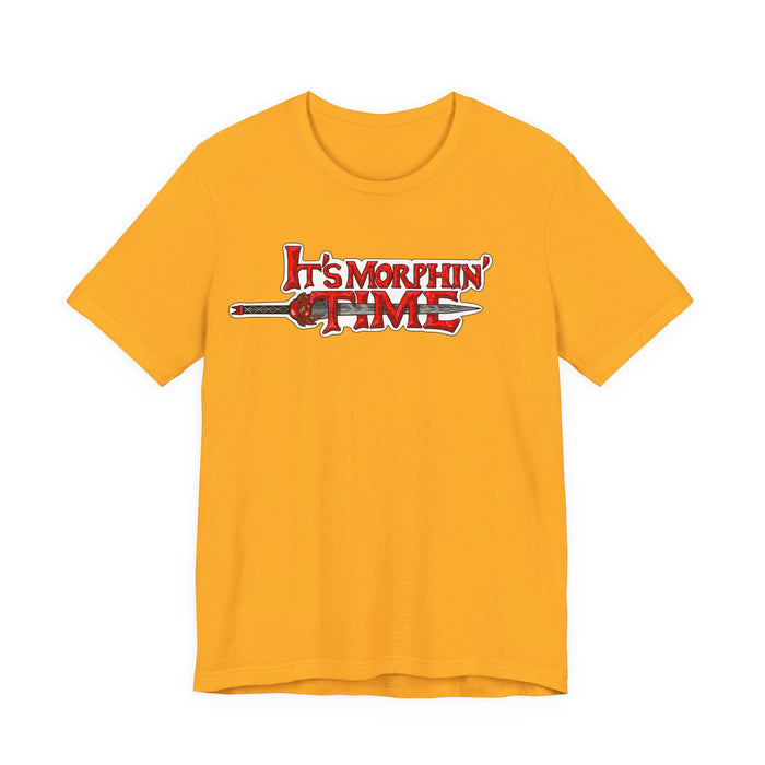 It's Morphin' Time Tee Super Sentai T Shirt Custom Graphic Art Cosplay Shirts Rangers Retro Vintage 90s