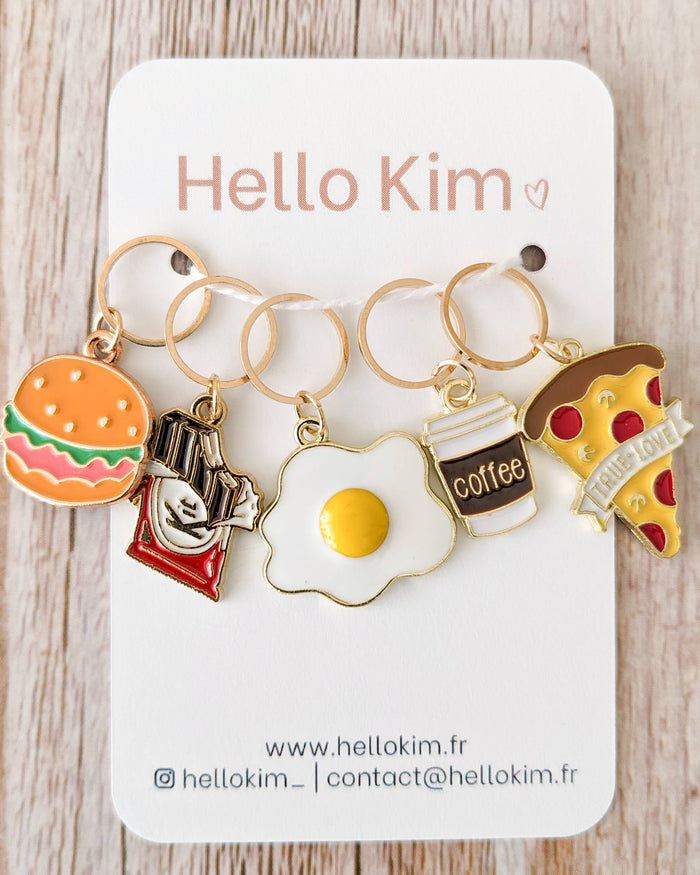 Junk Food - 5 Stitch Markers