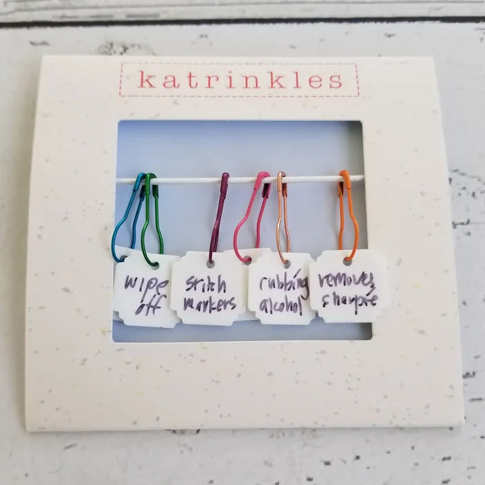 Write On Wipe Off Stitch Marker Set