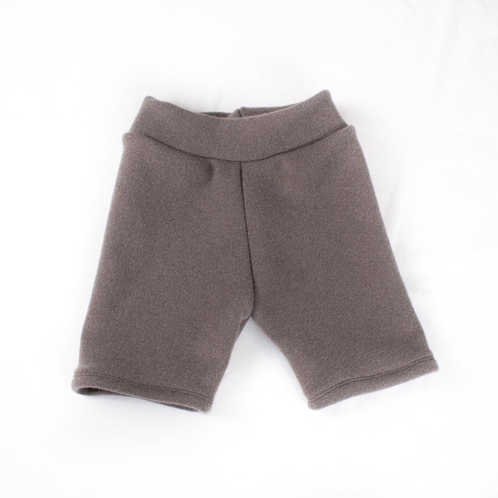 Kids Custom Felted Organic Merino Wool Night Time Shorts