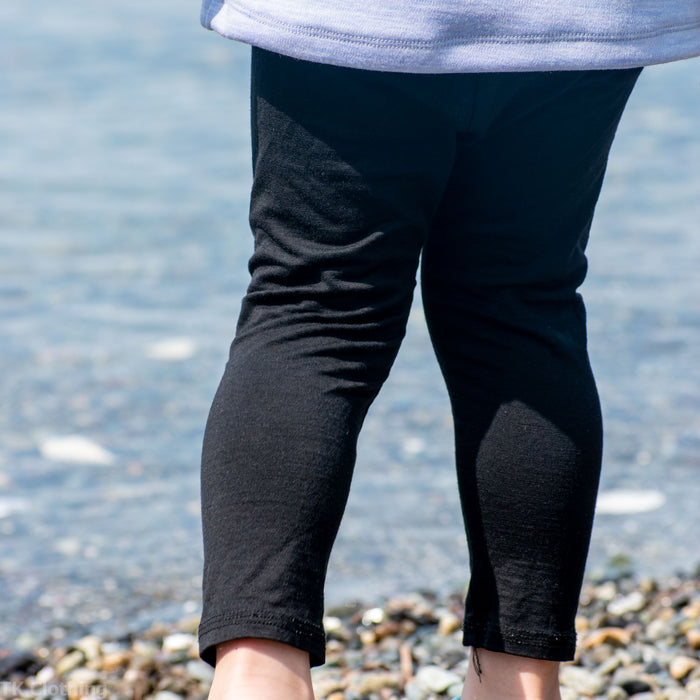 Kids Custom Merino Wool Leggings | Base Layer Weight
