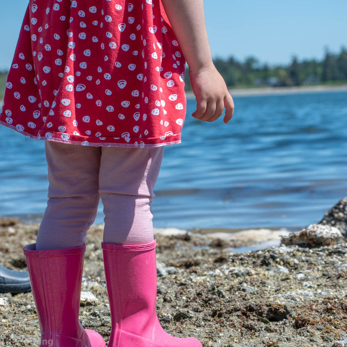 Kids Custom Merino Wool Leggings | Base Layer Weight