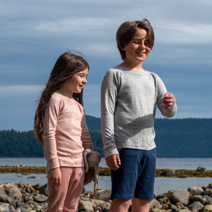 Kids Custom Merino Wool Top | Mid-Heavy Weight