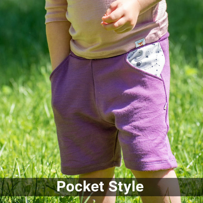 Kids Custom Organic Cotton Shorts