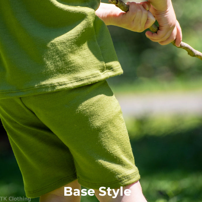 Kids Custom Organic Cotton Shorts