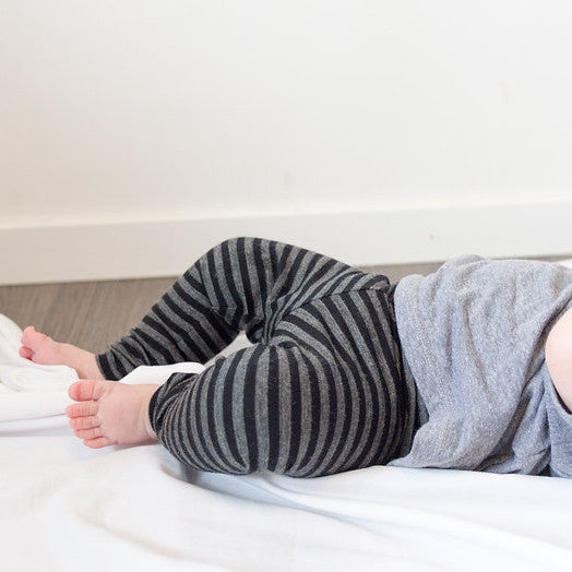Kids Merino Wool Blend Leggings - Hemmed | Mid Weight