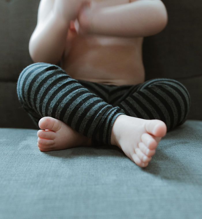 Kids Merino Wool Blend Leggings - Hemmed | Mid Weight