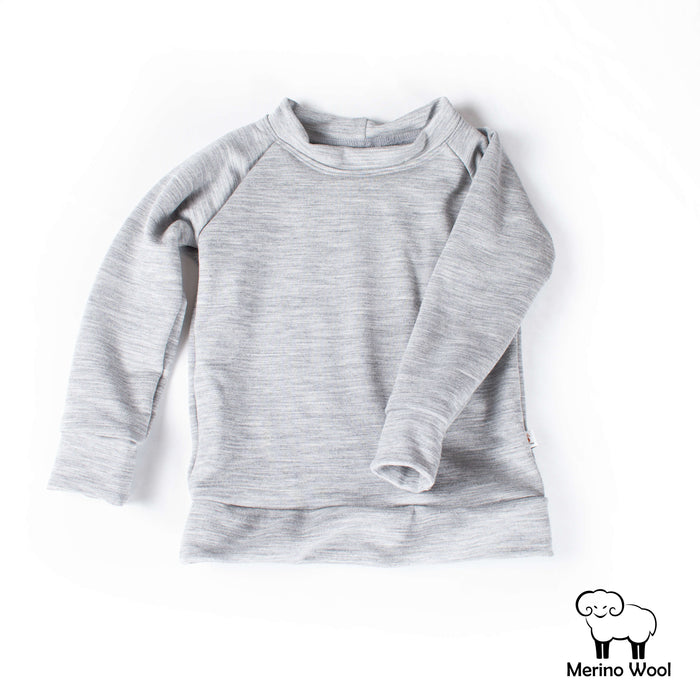 Kids Merino Wool Crew