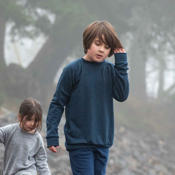 Kids Merino Wool Crew