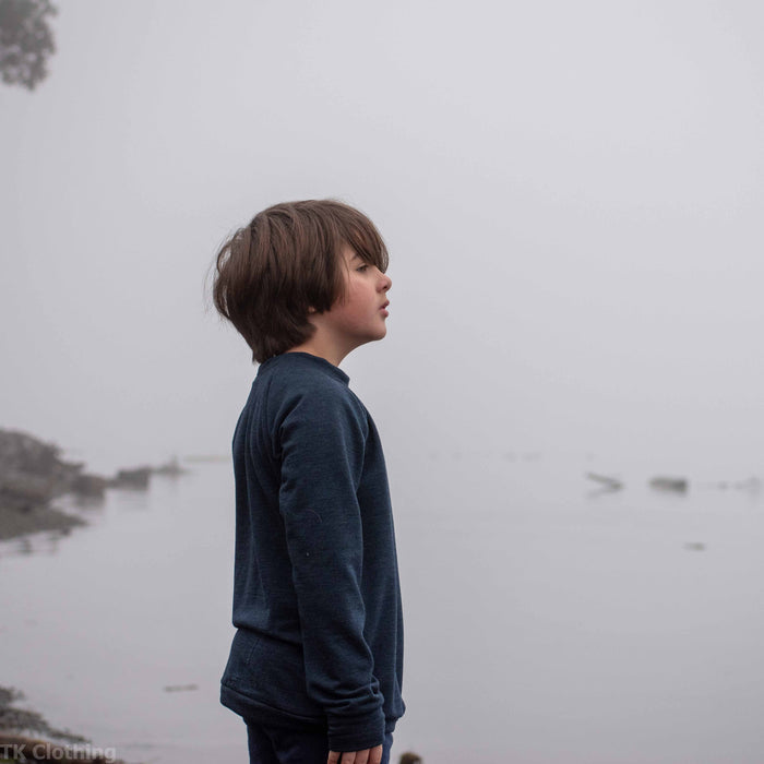 Kids Merino Wool Crew