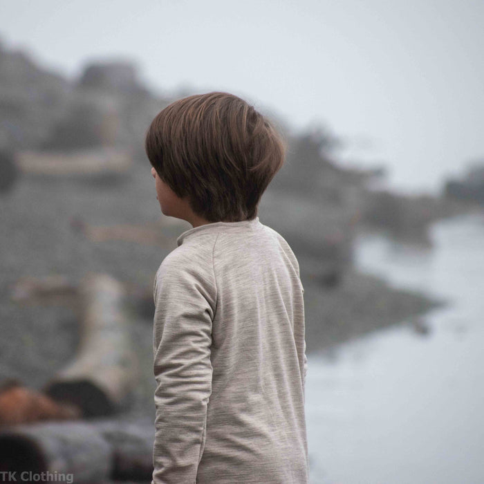 Kids Merino Wool Crew