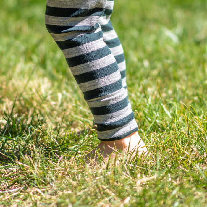 Kids Merino Wool Leggings - Adjustable | Base Layer Weight