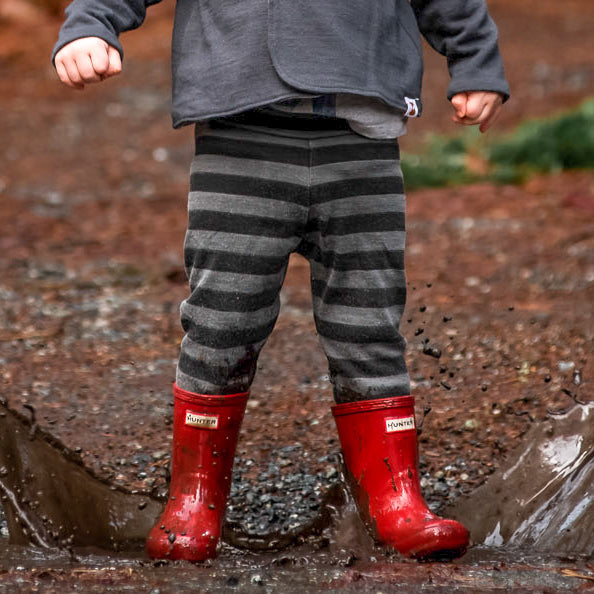Kids Merino Wool Leggings - Adjustable | Mid-Heavy Weight