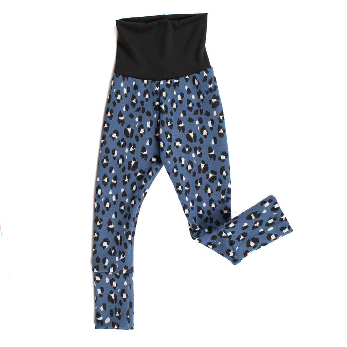 Kids Merino Wool Leggings - Adjustable | Mid-Heavy Weight