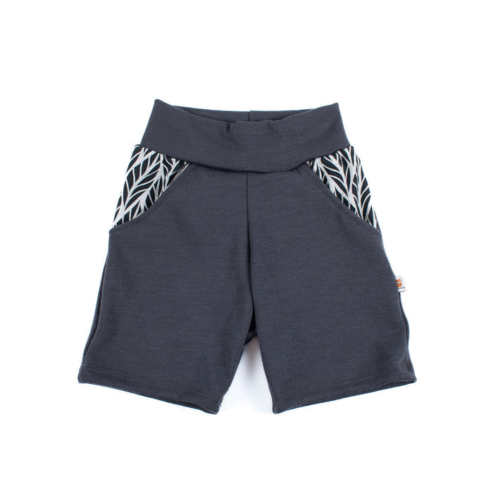 Charcoal with Grey Leaf / 9-18m
